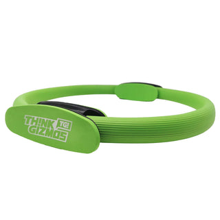 Buy green XN017 - Double Handled Pilates Ring Magic Fitness Circle - Resistance Exercise Equipment - Ideal for Yoga, Physical Therapy & Toning Muscles