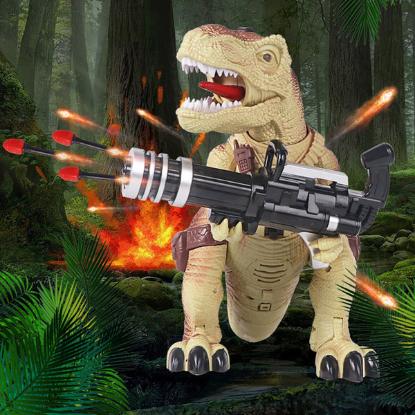 TG919 - DinoShooter Missile Shooting Dinosaur Toy - T-Rex with Awesome Effects