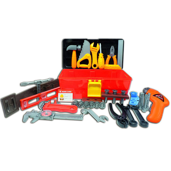 TG668 - Kids Toy Tool Set With 40 Pieces And Electric Drill