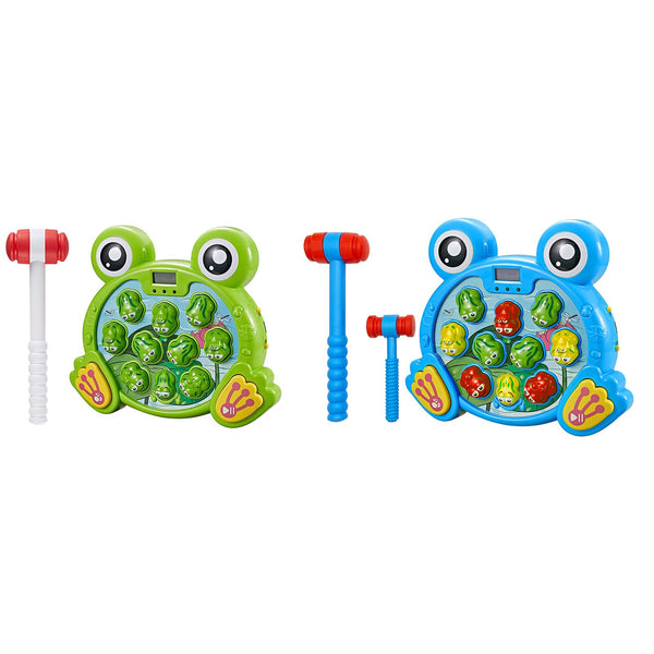 TG702 Interactive Whack A Frog Game - Toddler Hammering Toy