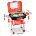 TG712 - Portable Mini Play BBQ Set - With Cooking Effect Food