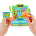 TG802 Pretend Play Toy Shopping Till Set With Scales, Scanner, Food And Shopping Basket