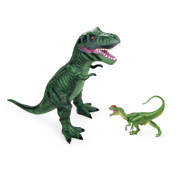 TG917 - DinoEater - Dinosaur Toy Figure Set 2 Dinos Including Jumbo T-Rex
