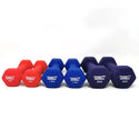 XN016 - 19.8Lbs Home Strength, Exercise & Fitness Dumbbell Weight Set with Storage Case