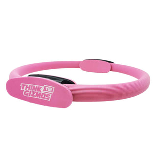 Buy pink XN017 - Double Handled Pilates Ring Magic Fitness Circle - Resistance Exercise Equipment - Ideal for Yoga, Physical Therapy & Toning Muscles
