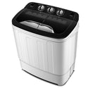 TG910 - Portable Washing Machine with Drainage Pump - Compact Twin Tub Washer Machine with 7.9lbs Wash and 4.4lbs Spin Cycle